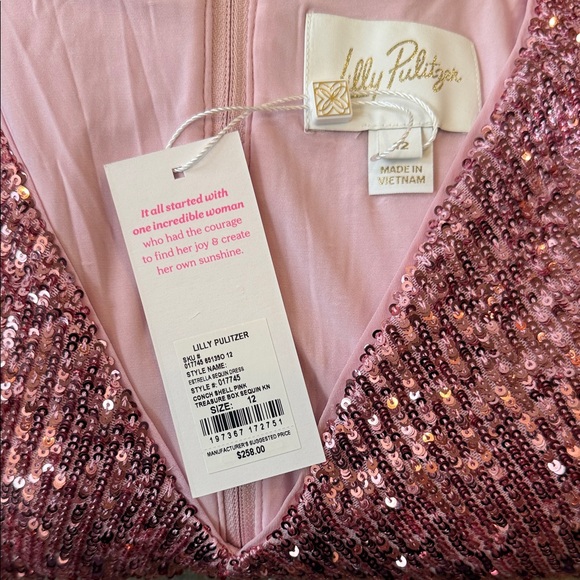 Lilly Pulitzer Estrella Sequin Dress - Picture 7 of 7